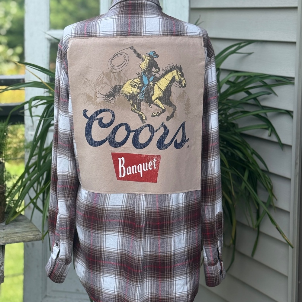 Upcycled Flannel